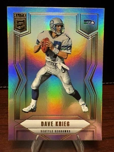 Dave Krieg-2025 Panini Donruss Elite #82 Seattle Seahawks NFL - Picture 1 of 2