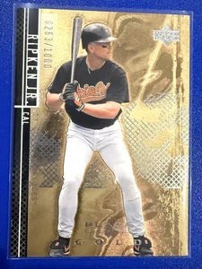 2000 Upper Deck Black Diamond Gold Rookie Edition #21 Cal Ripken Jr. #263/1000 - Picture 1 of 7
