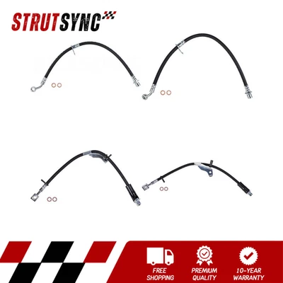 Línea de freno hidráulico de manguera de freno delantero trasero para Chevrolet Equinox 2011 2012 Foto 1 de 4