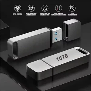 16TB USB 3.2 Flash Drive High-Speed Type-C Storage Backup – Ships From USA - Picture 1 of 7