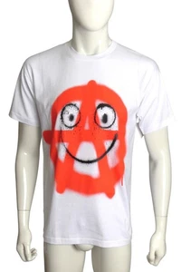 Camiseta con estampado gráfico Moschino Couture 2020 nueva con etiquetas, talla XS - Imagen 1 de 6