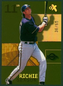 2003 E-X Essential Credentials Future RICHIE SEXSON #38 Rare Acetate SP #/65 - Picture 1 of 2