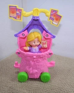 Galleggiante Fisher-price Little people disney principessa parata repunzel - Foto 1 di 13
