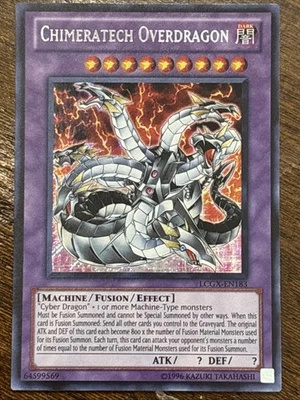 Chimeratech Overdragon LCGX-EN183 Legendary Collection 2 Unlimited Secret LP - Image 1 of 4
