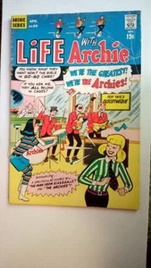 Life With Archie #60 April 1967 First Appearance The Archies Detached Cover - Picture 1 of 13