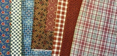 Stoffpaket,Stoffreste,Patchwork,Quilt,Baumwollstoff, Thimbleberries - Bild 1 von 4