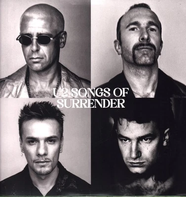 U2 Songs of Surrender double LP vinyl Europe Island 2023 white vinyl LP with - Image 1 of 4