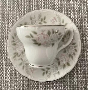Vintage Sheffield Fine China Demitasse Espresso Cup/Saucer, Classic #501 Japan - Picture 1 of 12