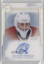2015-16 Upper Deck The Cup Enshrinements /99 Zachary Fucale #E-ZF Rookie Auto RC