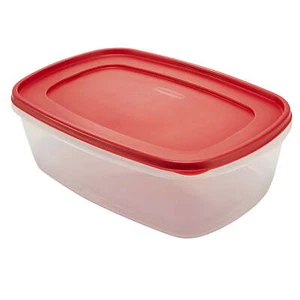Storage Container, Large with Red Lid, 2.5 Gallon - Picture 1 of 6