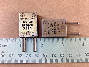 (1) ONE 7520 KC kHz FT-243 HAM RADIO SCANNER QUARTZ CRYSTAL - Zdjęcie 1 z 2