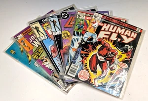 LOTE de 7 - Zap, Warloard of Mars, Merc, Legends, Howard the Duck, Human Fly - Imagen 1 de 8
