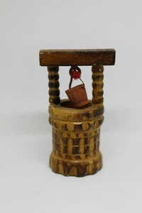 POZO Brocal de Madera MINIATURA, Souvenir Aguilas, Murcia. - Imagen 1 de 2