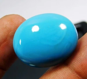 37.70 CT Natural Beautiful Cabochon Cut Sleeping Beauty Turquoise Loose Gems - Picture 1 of 7
