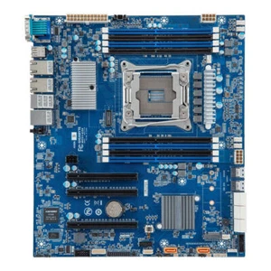 GIGABYTE MF51-ES0 Intel C422 Chipset LGA 2066 Xeon Family Server Mainboard - Bild 1 von 2