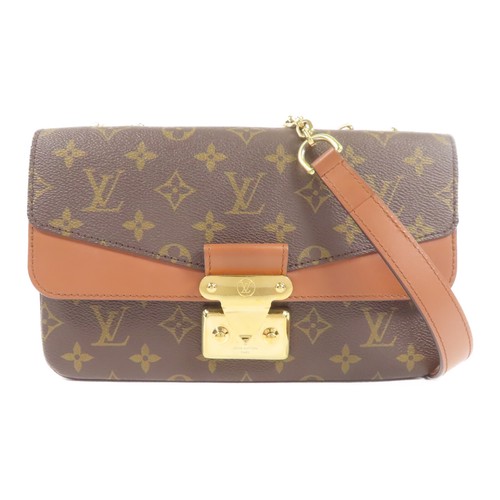 LOUIS VUITTON（LV） Borsa a tracolla Louis Vuitton LV GHW Marceau catena M46127 monogramma marrone