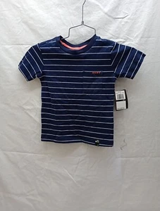 DKNY T-shirt kids Blue Striped size 3T toddler boys - Picture 1 of 14