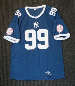 New York Yankees Aaron Judge 99  Football Jersey Stadium Gameday Jersey 8/30/24 - Picture 1 of 6