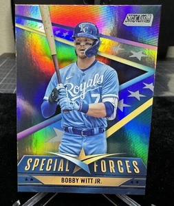 2024 Topps Stadium Club #SF-8 Bobby Witt Jr. Special Forces Kansas City Royals - Picture 1 of 2
