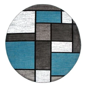 Rugshop Contemporary Modern Boxes for Home Office Living Room Bedroom Kitchen - Picture 1 of 5