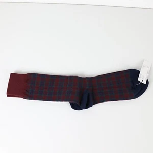 J.Crew leichte Anzugsocken - rot geometrisches Muster - Herren Einheitsgröße - neu mit Etikett - Bild 1 von 4