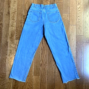 Arizona Jeans Womens 18 Relaxed Wide Leg Delgado Cotton Denim Pant 27x28 - Picture 1 of 8