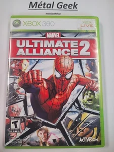Marvel Ultimate Alliance 2 Xbox 360 CIB EN/FR/ESP Tested Free Shipping in Canada - Picture 1 of 4