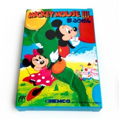MICKEY MOUSE 3 III - Empty box replacement spare case for Famicom Kid Klown - Image 1 of 4