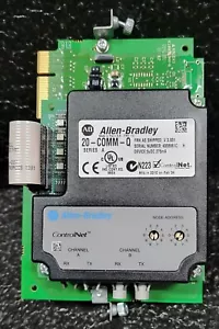 Allen Bradley 20-COMM-Q ControlNet Fiber Optic 20-750-20COMM (K-0175-0000) - Picture 1 of 2
