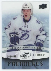 2014-15 Upper Deck Ice Premieres Vladislav Namestnikov Rookie /499 Tampa Bay - Picture 1 of 2