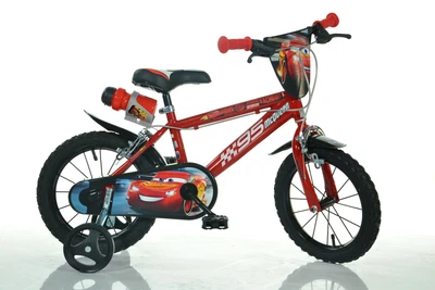 16 Zoll Kinderfahrrad Cars Original Lizenz Kinderrad Fahrrad Spielrad Lightning - Bild 1 von 4