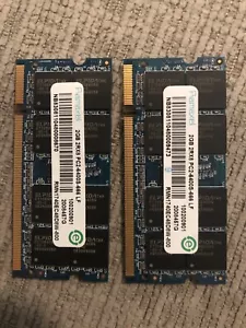 RAMAXEL 2GB 2Rx8 PC2-6400S-666 Set of 2 = 4GB Memory - Picture 1 of 2