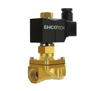 1/2" NPT Messing Magnetventil 12V 12VDC Wasser Luft Gas Schließer N/O  - Bild 1 von 3