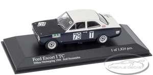Minichamps 1/43 Ford Escort I TC 1968 Nurburgring 500 km nuevo muy raro - Imagen 1 de 3