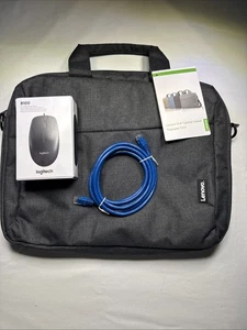 Lenovo 15.6 Casual Top Loader T210 With Mouse And Cable No Strap - Picture 1 of 10