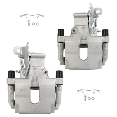 Rear Pair Brake Calipers For 2007-08 2009 Jaguar XKR 2005-2008 S-Type w/ Bracket - Image 1 of 4