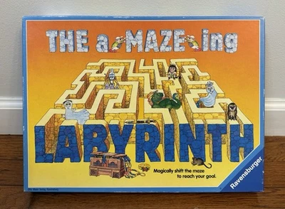 Vintage The Amazing Labyrinth Board Game Complete Ravensburger 1988 Family Kids - Image 1 of 4