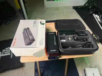 Godox AD200 Pro 200W TTL Pocket Flash with Bowens adapter and Godox X Pro C - Image 1 of 4