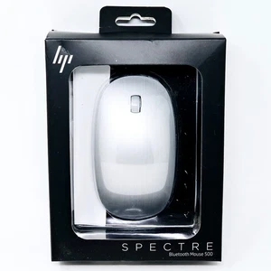 HP Spectre 500 Wireless Optical Mouse - Silver Open Box Tested Fully Functional - Picture 1 of 10
