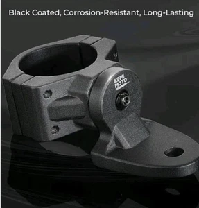 KEMIMOTO UTV/SxS, 1.75"-2" Adjustable Whip Light bracket, Polaris, Honda, Yamaha - Picture 1 of 5
