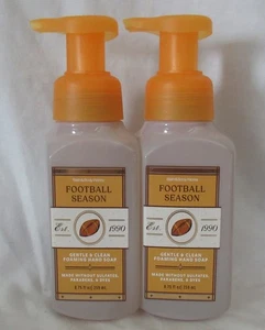 Juego de 2 jabones de manos espumosos suaves y limpios Bath & Body Works TEMPORADA DE FÚTBOL - Imagen 1 de 4