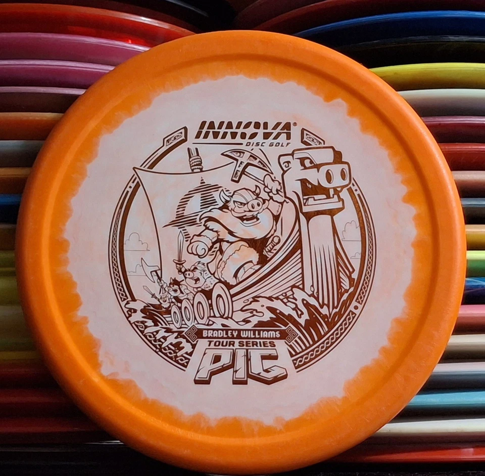 *FLAT* Innova Nexus Halo Pig 175 Orange Bradley Williams Board Flat Stiff - Image 1 of 4