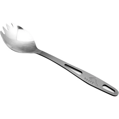TOAKS Titanium Spork with Polished Head - SLV-01 - Outdoor Camping - Image 1 of 4