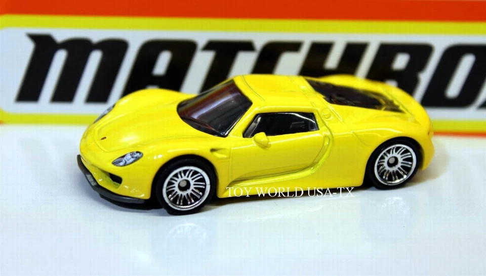 Matchbox Porsche Heroes Porsche 918 Spyder 2025 amarillo Foto 1 de 1