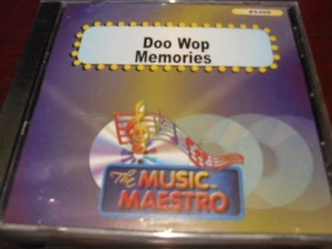 MUSIC MAESTRO KARAOKE 6400 DOO WOP MEMORIES CD+G OOP SEALED (low stock) - Picture 1 of 1