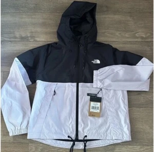 $109 The North Face Women's Antora Rain Hoodie - S, L- TNF Black/Lavndrer - Picture 1 of 6