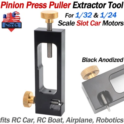 Pinion Install Press Puller and Extract Puller Tool for 1/32 1/24 Slot Car Motor - Image 1 of 4