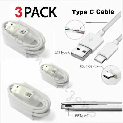 3 Pack For USB C Wire Data Sync & Charging Cable - Image 1 of 3