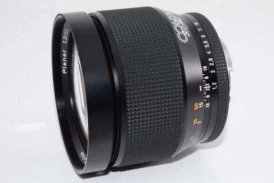 [Exc+5]Contax Carl ZeissPlanar T*85mm f/1.2 50TH C/Ymount GermanyFromJAPAN#u6235 - Image 1 of 4