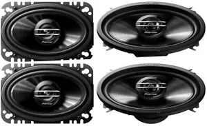 4x Pioneer TS-G4620S 4x6" 2-way, 400W Total Max Power Car Audio Speakers - Picture 1 of 5